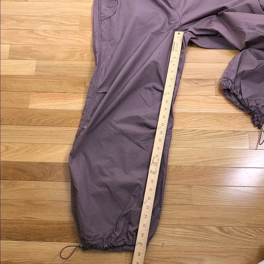 Aeropostale Relaxed Fit Parachute Pants in Mauve Sz S (B2) - Picture 11 of 11